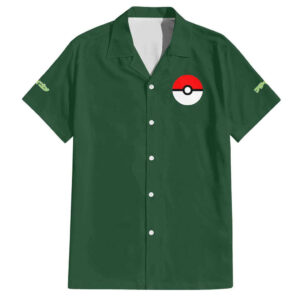 Chemise hawaïenne Libegon (Flygon) Pokémon - Maison Otaku