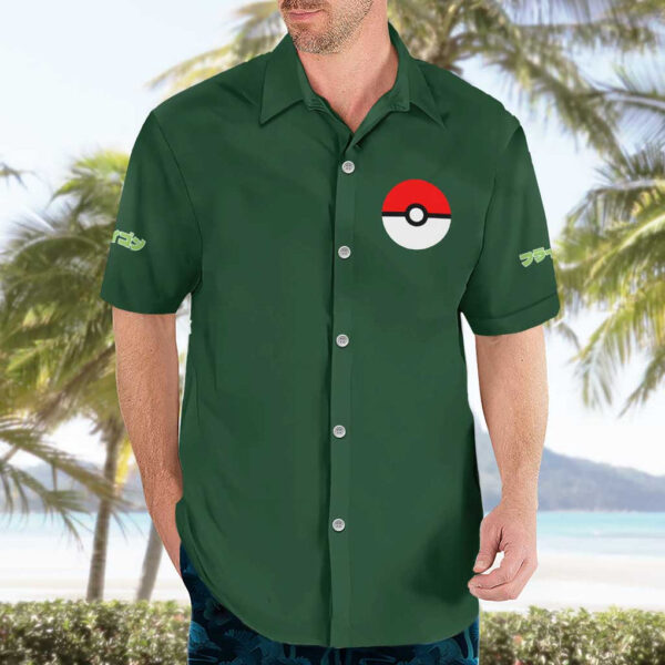 Chemise hawaïenne Libegon (Flygon) Pokémon - Maison Otaku – Image 3