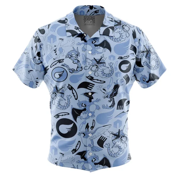 Chemise hawaïenne Pokémon Volants - Maison Otaku