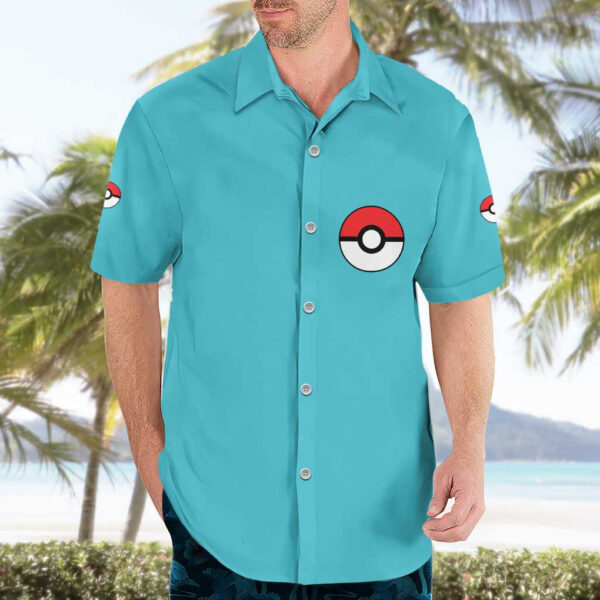 Chemise hawaïenne Pokémon type Vol - Maison Otaku – Image 3