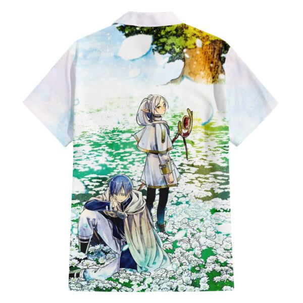 Chemise hawaïenne Frieren - champ fleuri - Maison Otaku