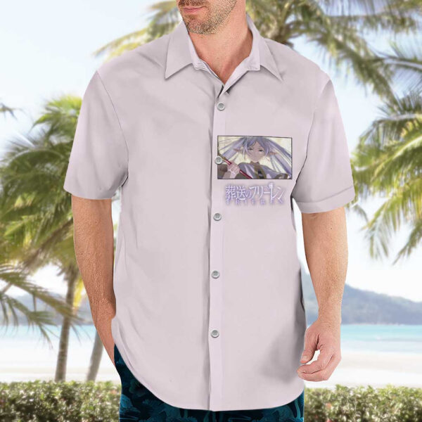Chemise hawaïenne Frieren - Au-delà du voyage - Maison Otaku – Image 3