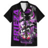 Chemise hawaïenne Freezer Dragon Ball style texte manga - Maison Otaku