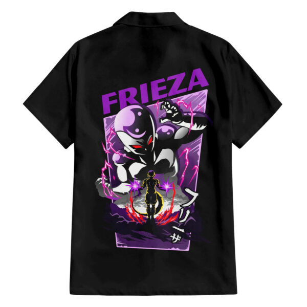 Chemise hawaïenne Freezer Dragon Ball style texte manga - Maison Otaku – Image 2