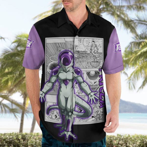 Chemise hawaïenne Freezer style manga japonais - Maison Otaku – Image 3