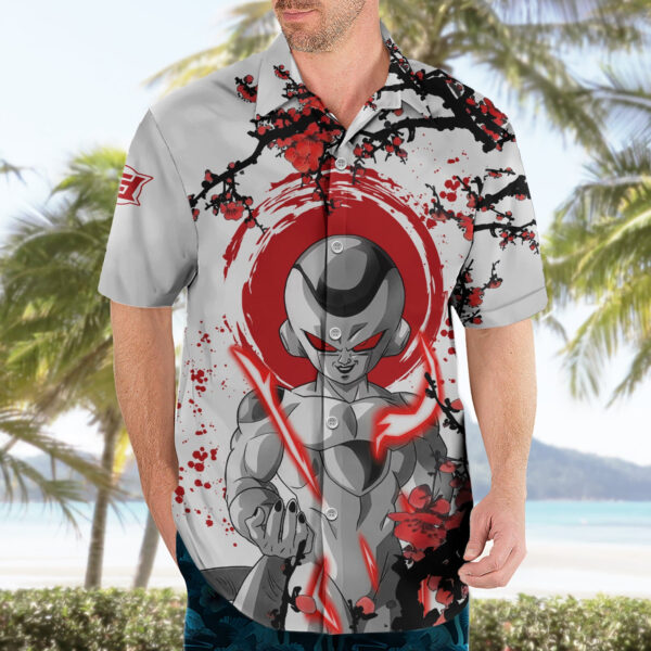 Chemise hawaïenne Freezer style japonais - Maison Otaku – Image 3
