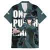 Chemise hawaïenne Fubuki One Punch Man style animé - Maison Otaku
