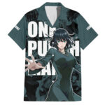 Chemise hawaïenne Fubuki One Punch Man style animé – Maison Otaku