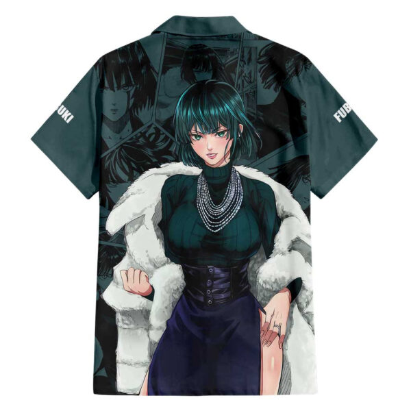 Chemise hawaïenne Fubuki One Punch Man style animé - Maison Otaku – Image 2