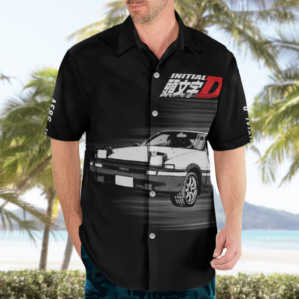 Chemise hawaïenne Fujiwara Tofu AE86 - Maison Otaku – Image 3