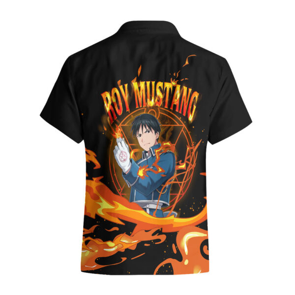 Chemise hawaïenne Roy Mustang Fullmetal Alchemist Alchimiste de feu - Maison Otaku – Image 2