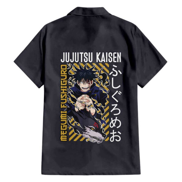 Chemise hawaïenne Fushiguro Megumi Jujutsu Kaisen - Maison Otaku – Image 2