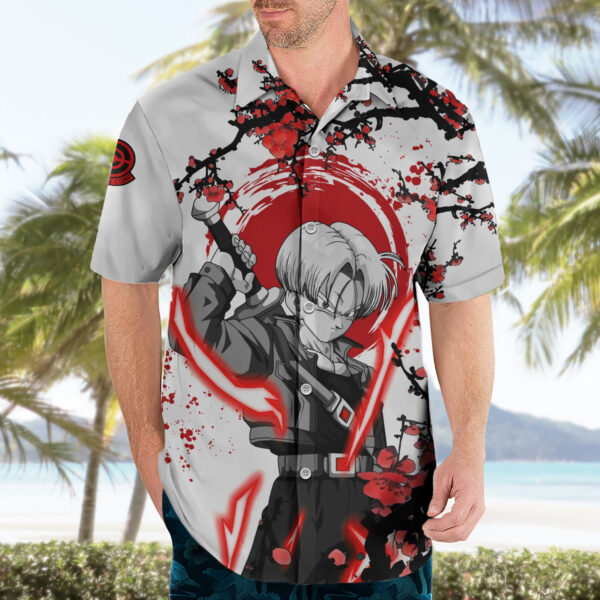 Chemise hawaïenne Trunks du Futur style japonais - Maison Otaku – Image 3