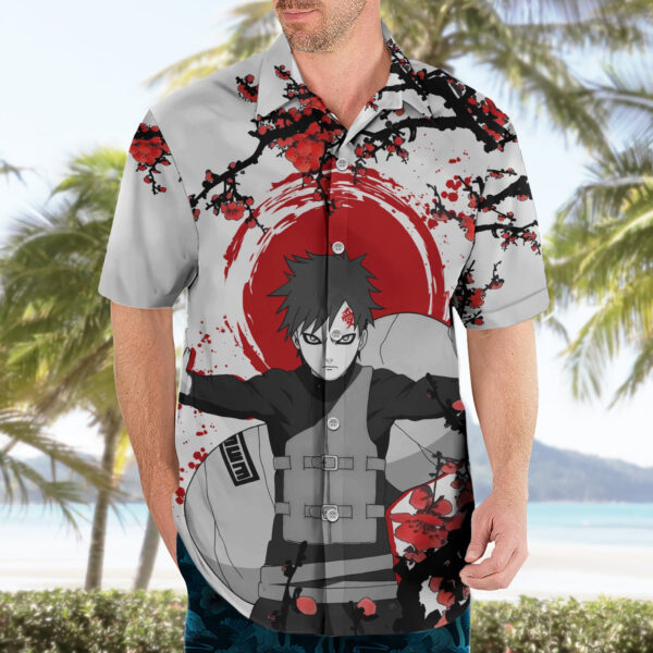Chemise hawaïenne Gaara style japonais - Maison Otaku – Image 3