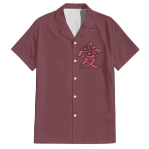 Chemise hawaïenne Gaara Naruto Shippuden - Maison Otaku
