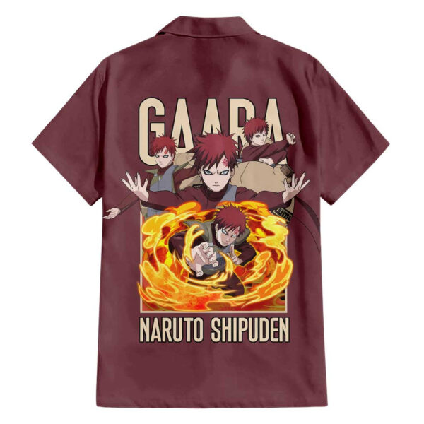 Chemise hawaïenne Gaara Naruto Shippuden - Maison Otaku – Image 2