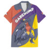 Chemise hawaïenne Carchacrok Pokémon - Maison Otaku