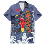 Chemise hawaïenne Carchacrok Pokémon style japonais – Maison Otaku
