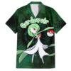 Chemise hawaïenne Gardevoir style tie-dye - Maison Otaku