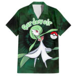 Chemise hawaïenne Gardevoir style tie-dye – Maison Otaku