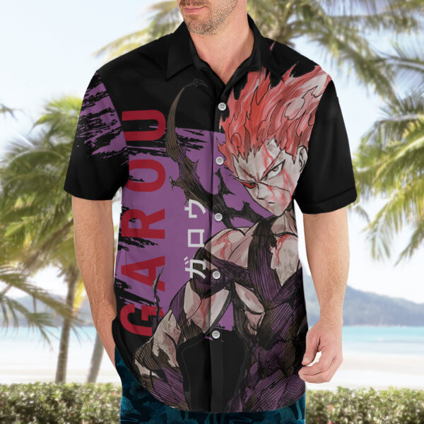 Chemise hawaïenne Garou One Punch Man - Maison Otaku – Image 3