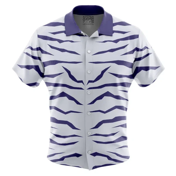 Chemise hawaïenne Garurumon Fur Digimon - Maison Otaku
