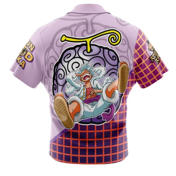 Chemise hawaïenne Luffy Gear 5 V2 One Piece - Maison Otaku