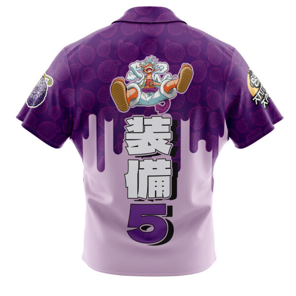 Chemise hawaïenne Luffy Gear 5 V3 - Maison Otaku