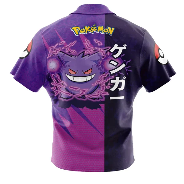 Chemise hawaïenne Attaque Ectoplasma Pokémon - Maison Otaku – Image 2