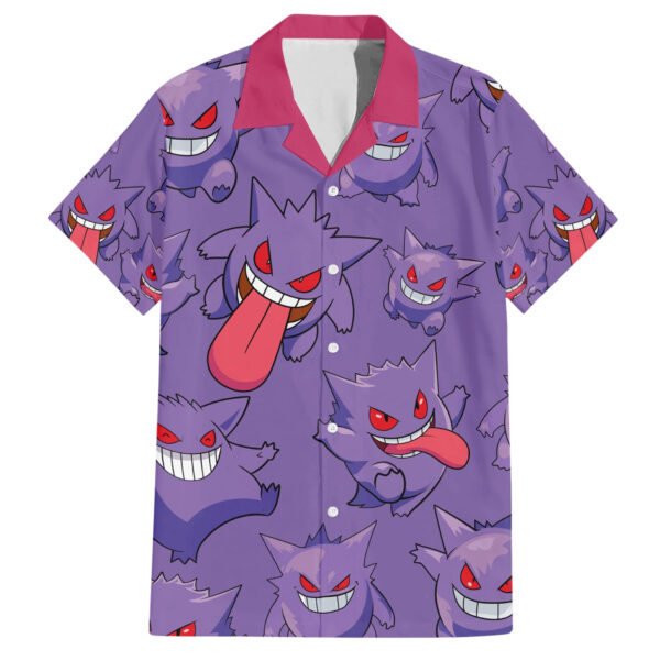 Chemise hawaïenne Ectoplasma style vêtements motif - Maison Otaku