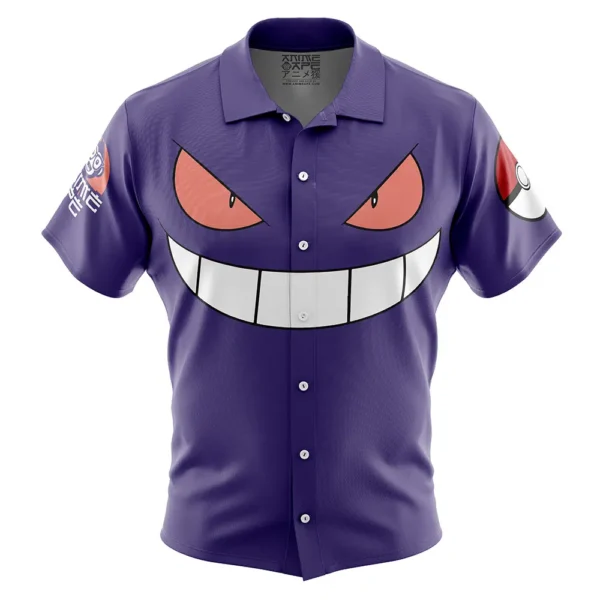 Chemise hawaïenne Ectoplasma Pokémon - Maison Otaku