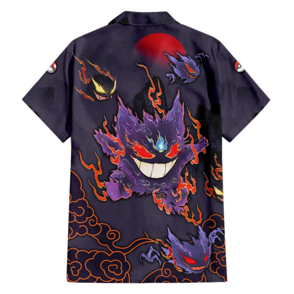Chemise hawaïenne Ectoplasma Pokémon - Maison Otaku – Image 2