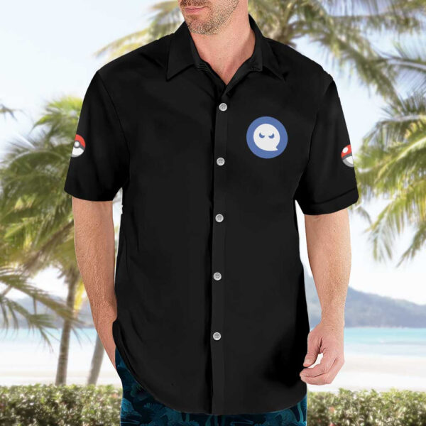 Chemise hawaïenne Ectoplasma Pokémon V3 - Maison Otaku – Image 3