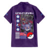 Chemise hawaïenne Ectoplasma Pokémon V5 - Maison Otaku