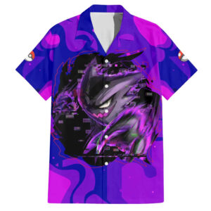Chemise hawaïenne Ectoplasma Pokémon - Maison Otaku