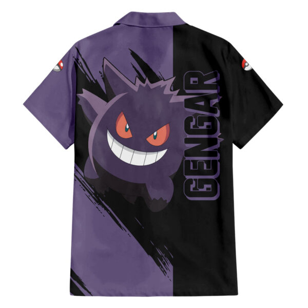 Chemise hawaïenne Ectoplasma Pokémon - Maison Otaku – Image 2