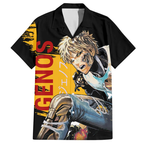 Chemise hawaïenne Genos One Punch Man - Maison Otaku