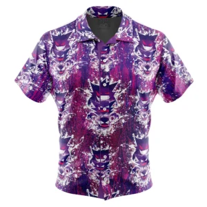 Chemise hawaïenne Évolution Fantôme Spectrum Ectoplasma Pokémon - Maison Otaku