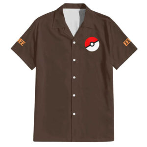 Chemise hawaïenne Évoli Gigamax Pokémon - Maison Otaku
