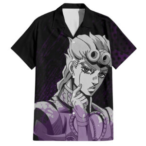 Chemise hawaïenne Giorno Giovanna JoJo’s Bizarre Adventure - Maison Otaku