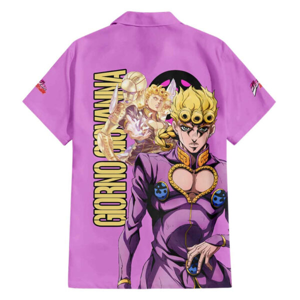 Chemise hawaïenne Giorno Giovanna JoJo’s Bizarre Adventure - Maison Otaku – Image 2