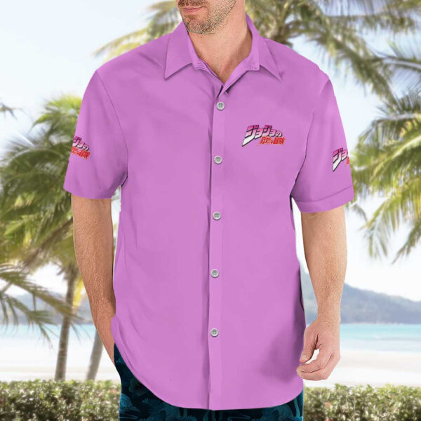 Chemise hawaïenne Giorno Giovanna JoJo’s Bizarre Adventure - Maison Otaku – Image 3