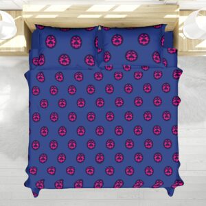 Housse De Couette Giorno Giovanna Manga JoJo’s Bizarre Adventure Parure de lit Ensemble De Literie