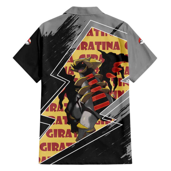 Chemise hawaïenne Giratina Pokémon style grunge - Maison Otaku – Image 2