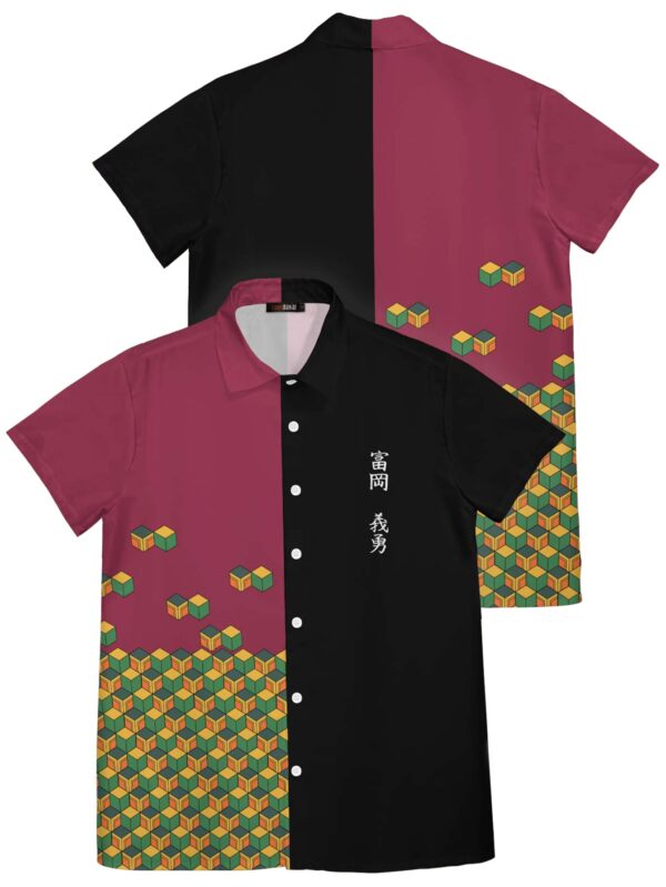 Chemise hawaïenne Giyu style mode - Maison Otaku