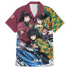 Chemise hawaïenne Giyu Demon Slayer - Maison Otaku