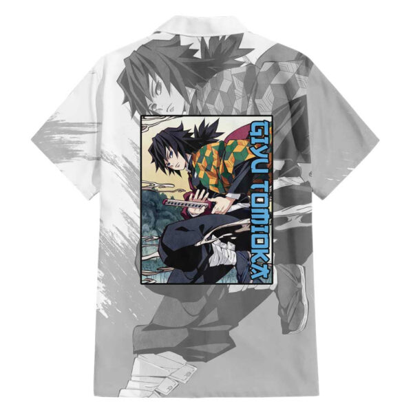Chemise hawaïenne Giyu Tomioka Demon Slayer - Maison Otaku – Image 2