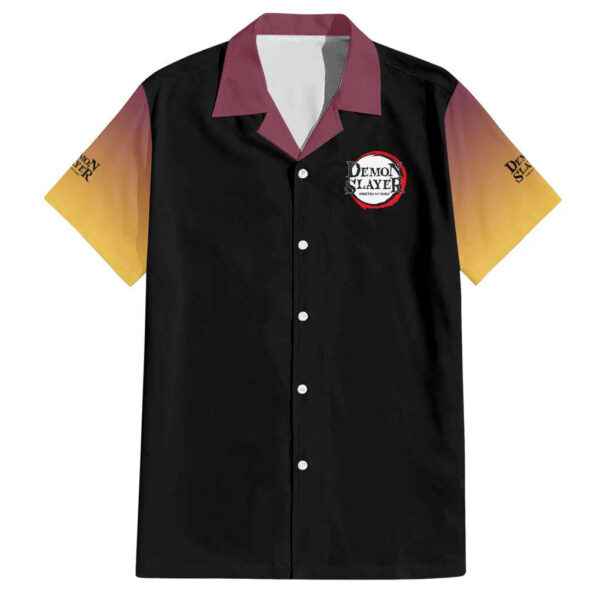Chemise hawaïenne Giyu Tomioka Demon Slayer V2 - Maison Otaku – Image 2