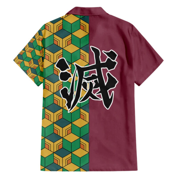 Chemise hawaïenne Giyuu Demon Slayer amusante - Maison Otaku – Image 2