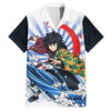 Chemise hawaïenne Giyuu Tomioka Demon Slayer - Maison Otaku
